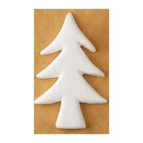 Árbol navidad porex poliestireno expandido 13.5 cm. alto - 6 unid.  | FR0065 | MAS MODELOS POREX