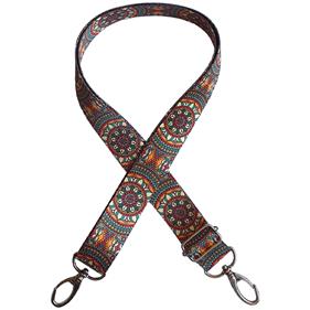 Asa bolso cinta estampada - Mandala Naranja - 1 unid.  | MC0157