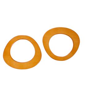 Asa madera forma 16 x 14.5 cm. - 2 pcs. | MC0212