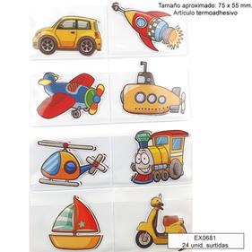 Expositor adornos parches termoadhesivos - 24 unid. | EX0681