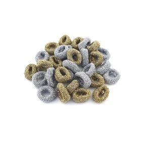 Coletero anillo 2 cm. lurex - purpurina + lycra - 10 blister x 12 unid.  | CL0286