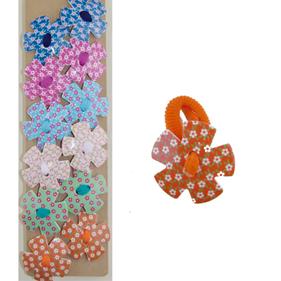 COLET. NIÑA ACET. FLOR PICOS PLANOS EST. LIBERTY . | CL0195