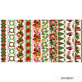 Tela digital Navidad CENEFA - Nv - 23 - Surtido - B-Fernando Maluhy - 1 metro   | CH108C01