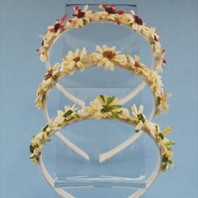 Diadema 1 cm. flores - 1 unid. | 1472