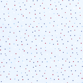 Tela popelin estampado - Celeste - 1 metro | TX0314-010