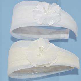 Diadema forrada comunión lazo - 1 unid. | 1641