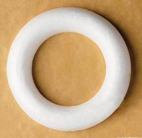 Corona porex poliestireno expandido 20 cm. - 1 unid.  | FR0265 | MAS MODELOS POREX