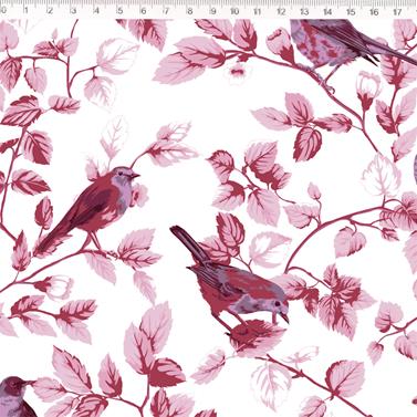 Tela algodón patchwork Colorful - B-FM - Fucsia - 1 metro   | TX2003-018