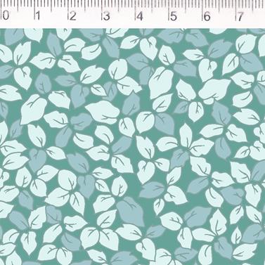 Tela algodón estampada - Colorful - Verde - B-FM - 1 metro  | TX2002-015