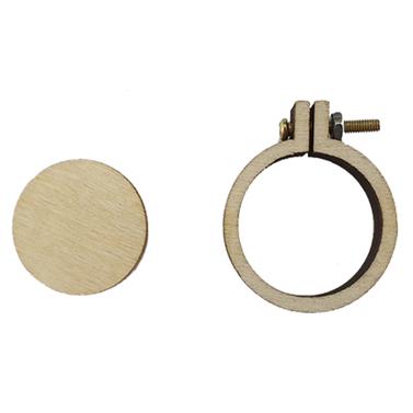 Aro bordar mini + tapa - 4 cm - 6 blister  | FR2035