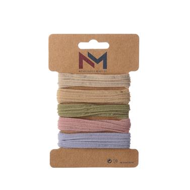 Coletero nylon tejido rayado - 30 unidades ( 6 blister ) | CL0406