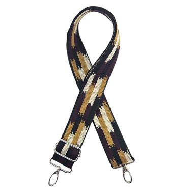 Asa bolso cinta estampada - Bloques azul - 1 unid.  | MC0188 | ASA CINTA ETNICA