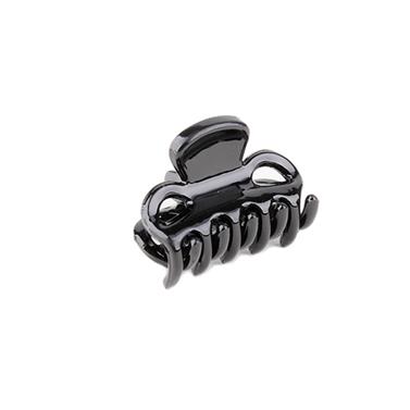 Pinza clásica 2.5 cm. - Negro - 12 unid.  | PA0128