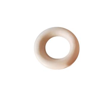 Aro madera 3 cm. - Beige - 2 blister x 30 piezas  | FR2007-006